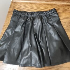 Abercrombie kids Faux Leather Skort